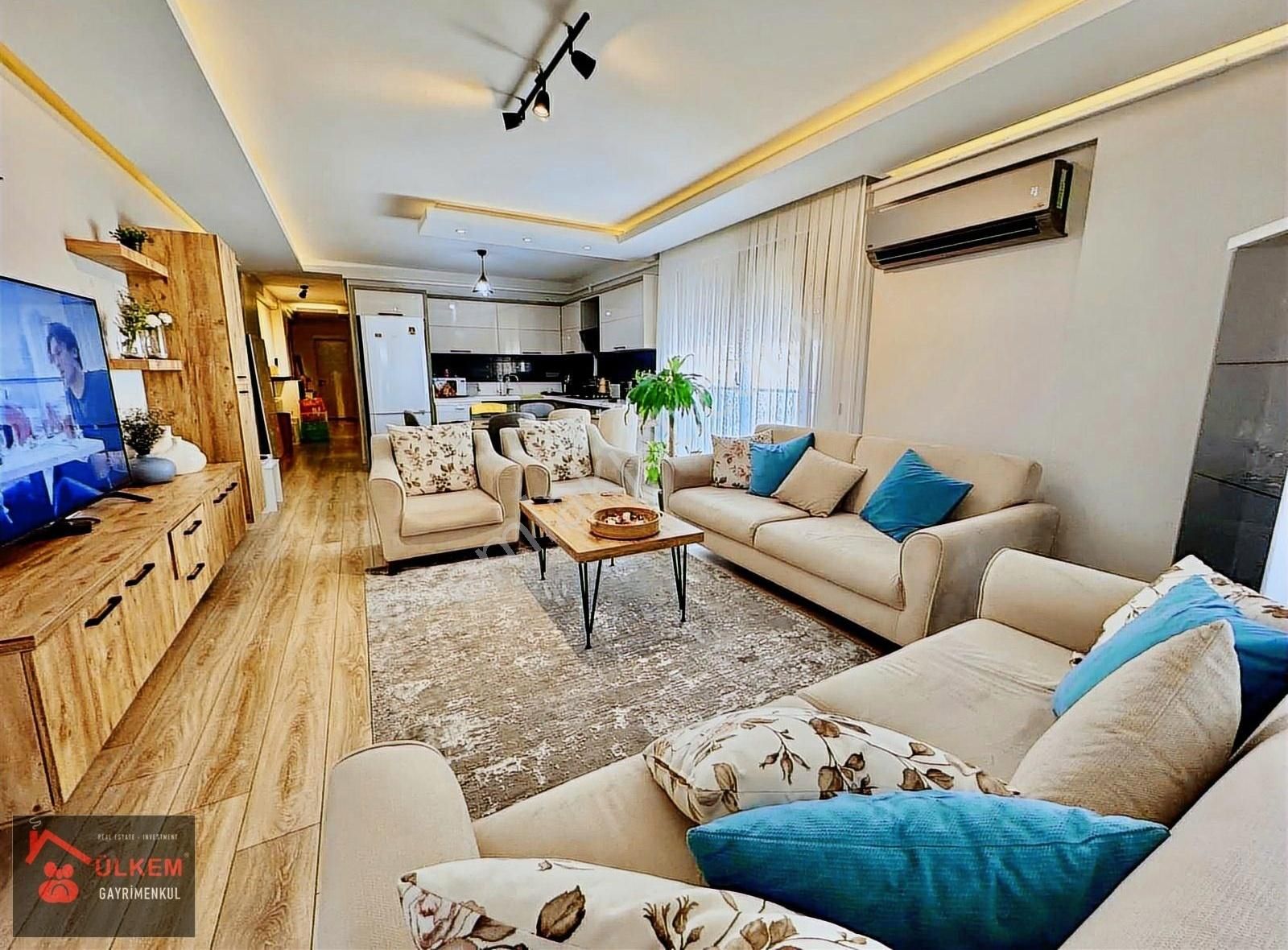 Kuşadası 2+1 105 M2 3 Banyo Wc Sosyal Tesisli Konsept Daire - Görsel 9