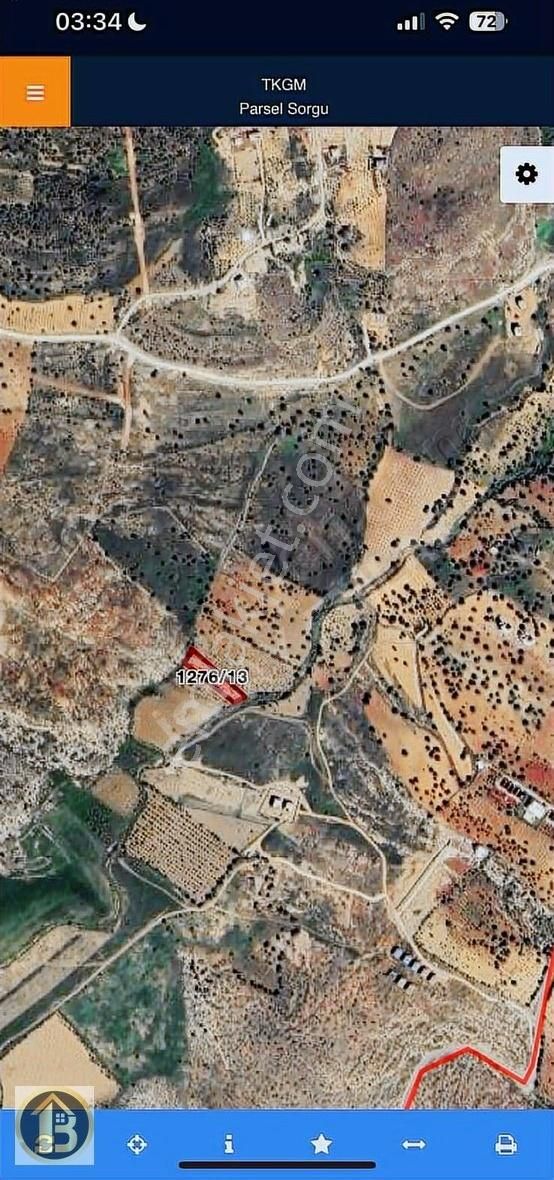 Zınnarda Yerleşime Yakın Konumda Satılık 1710 M2 Müstakil Parsel - Görsel 6