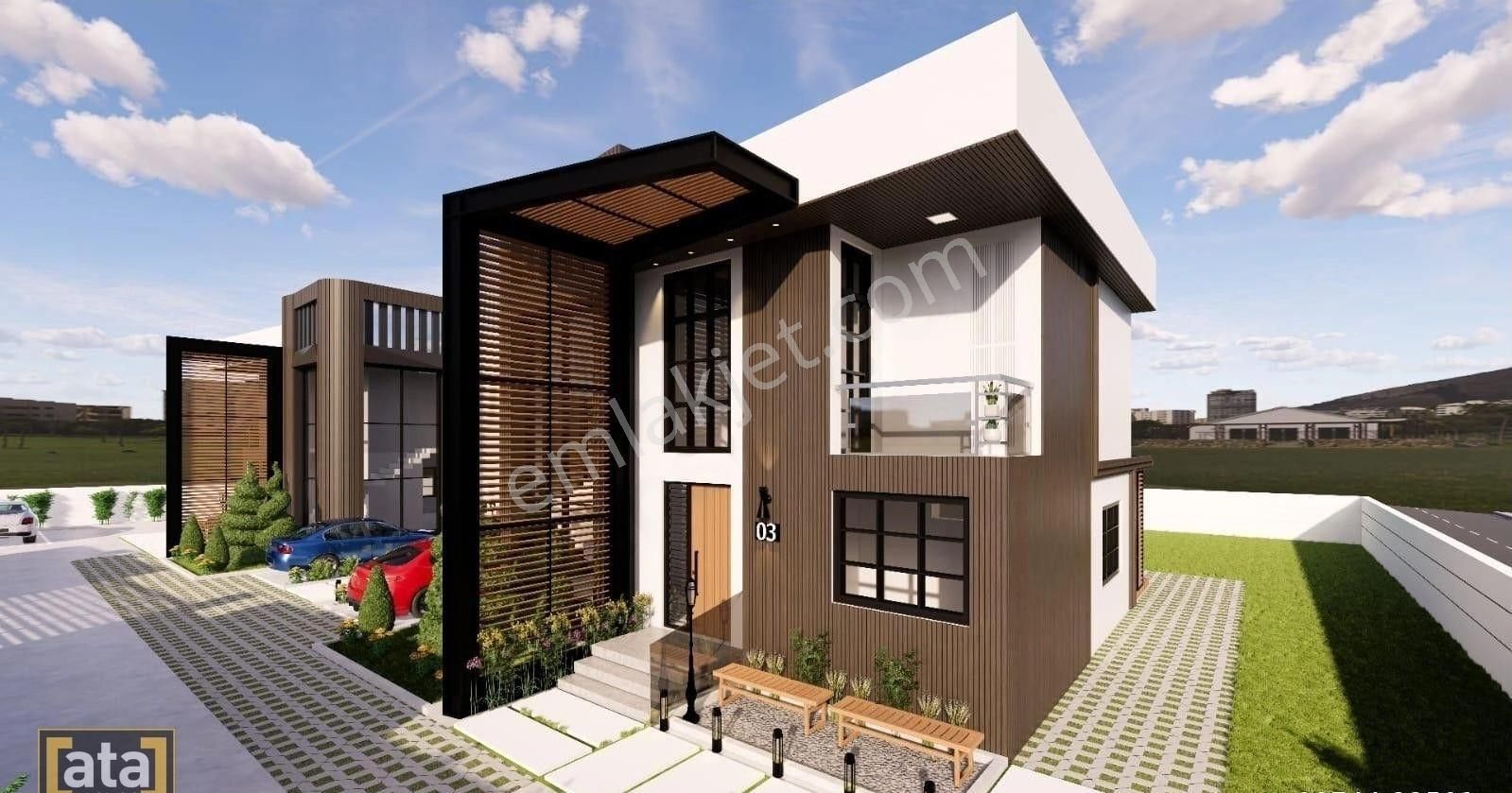 Mersin Kuyulukta Özel Yapım 4+1 Lüx Sıfır Villa - Görsel 2