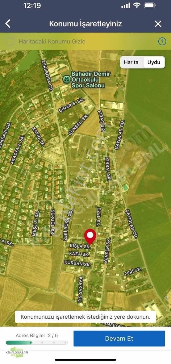 Türkoba Da Asvalt Cephe 250 M2 Arsa