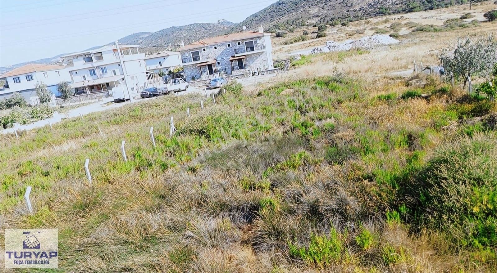 Turyap Foça'dan Satılık Ana Yola Yakın Tek Tapu İmarlı Arsa
