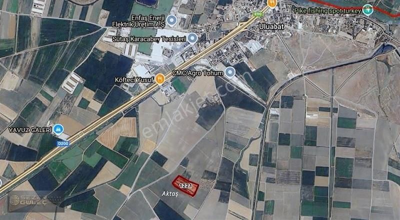 Sezer Güleç Gayrimenkul'den // Uluabat Mah. // 16.600 M2 Tarla
