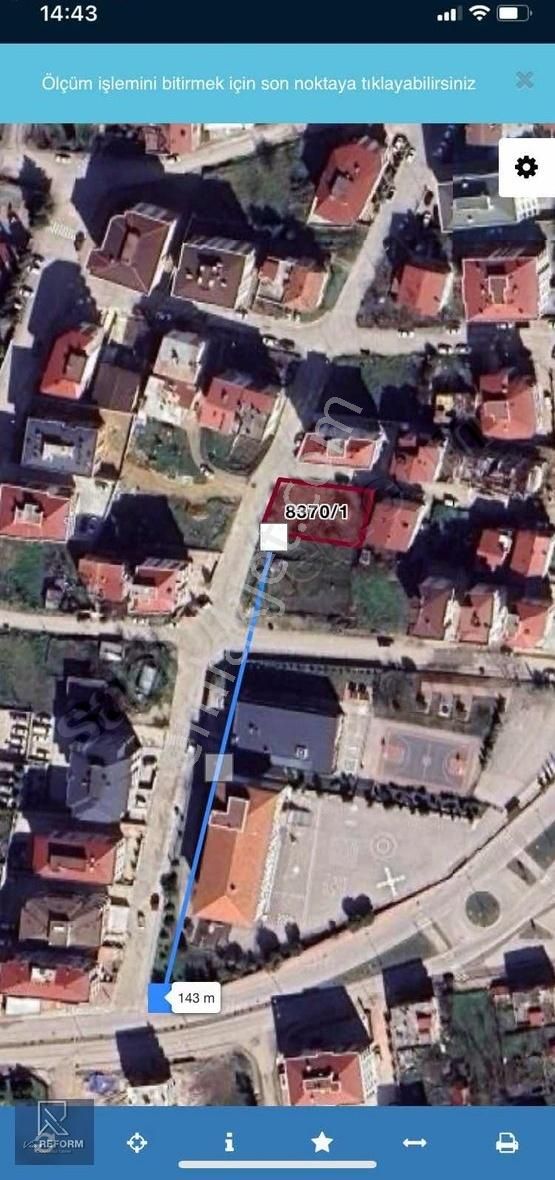 Alaçam Bulv. 150mt Mesafede '' 4 Kata İmarlı 485m2 Satılık Arsa
