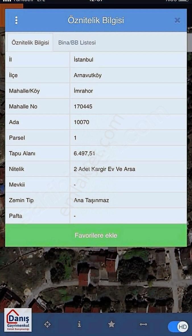 Ist Hava Alanın Yakında 45 M2 Hısse Gelecege Yatırım Imarlı Arsa