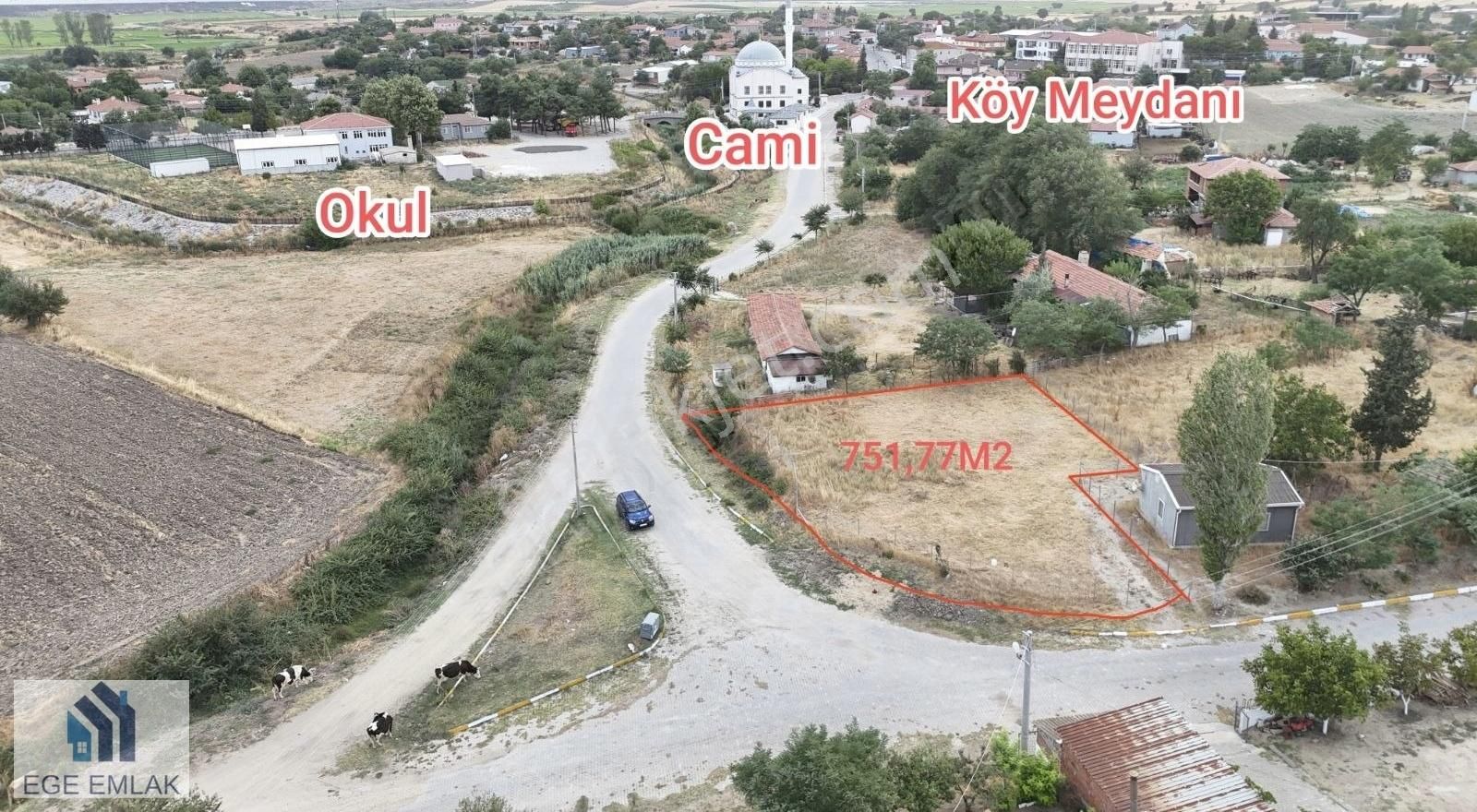 Ege Emlak'tan İpsala Kocahıdır Merkezinde İmarlı İfrazlı Arsa