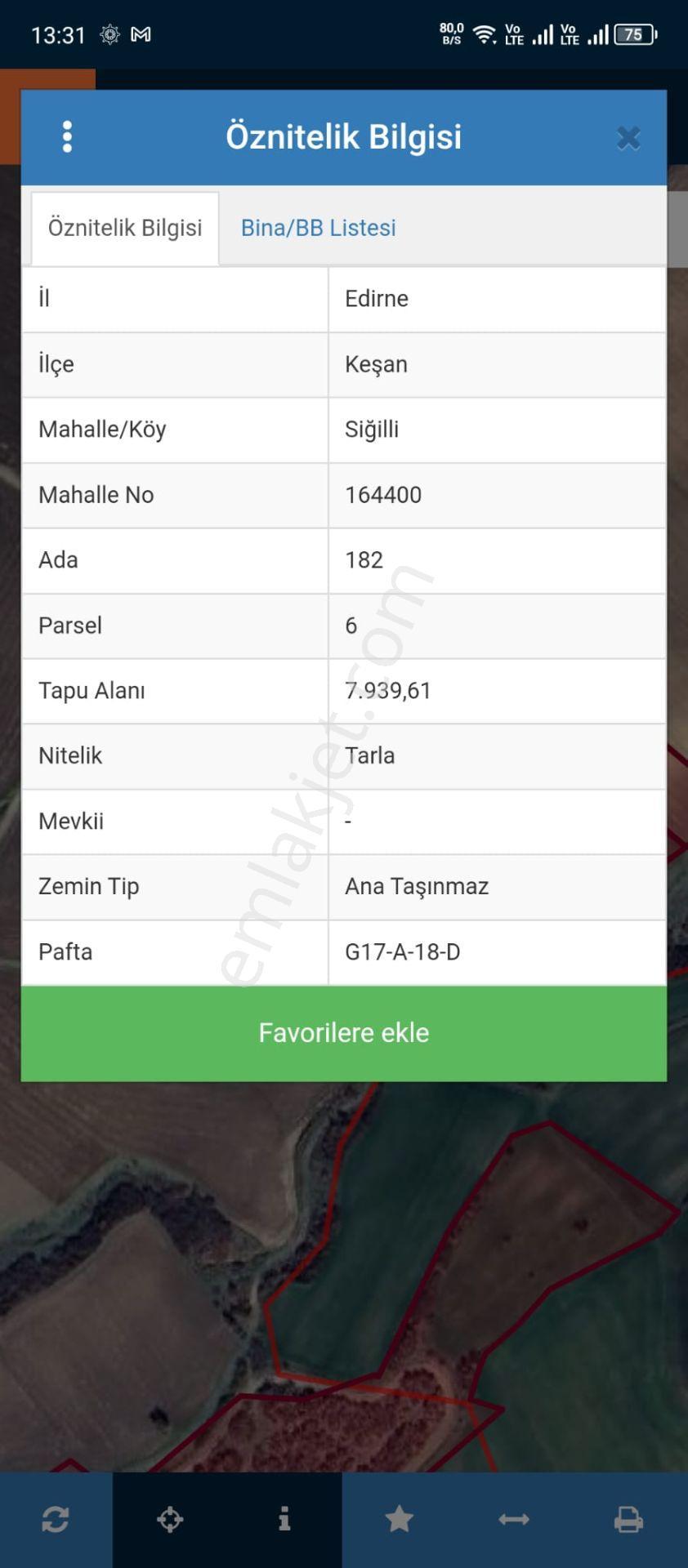 Ege Emlaktan Siğilli Köyünde Yatırımlık Tarla - Görsel 6