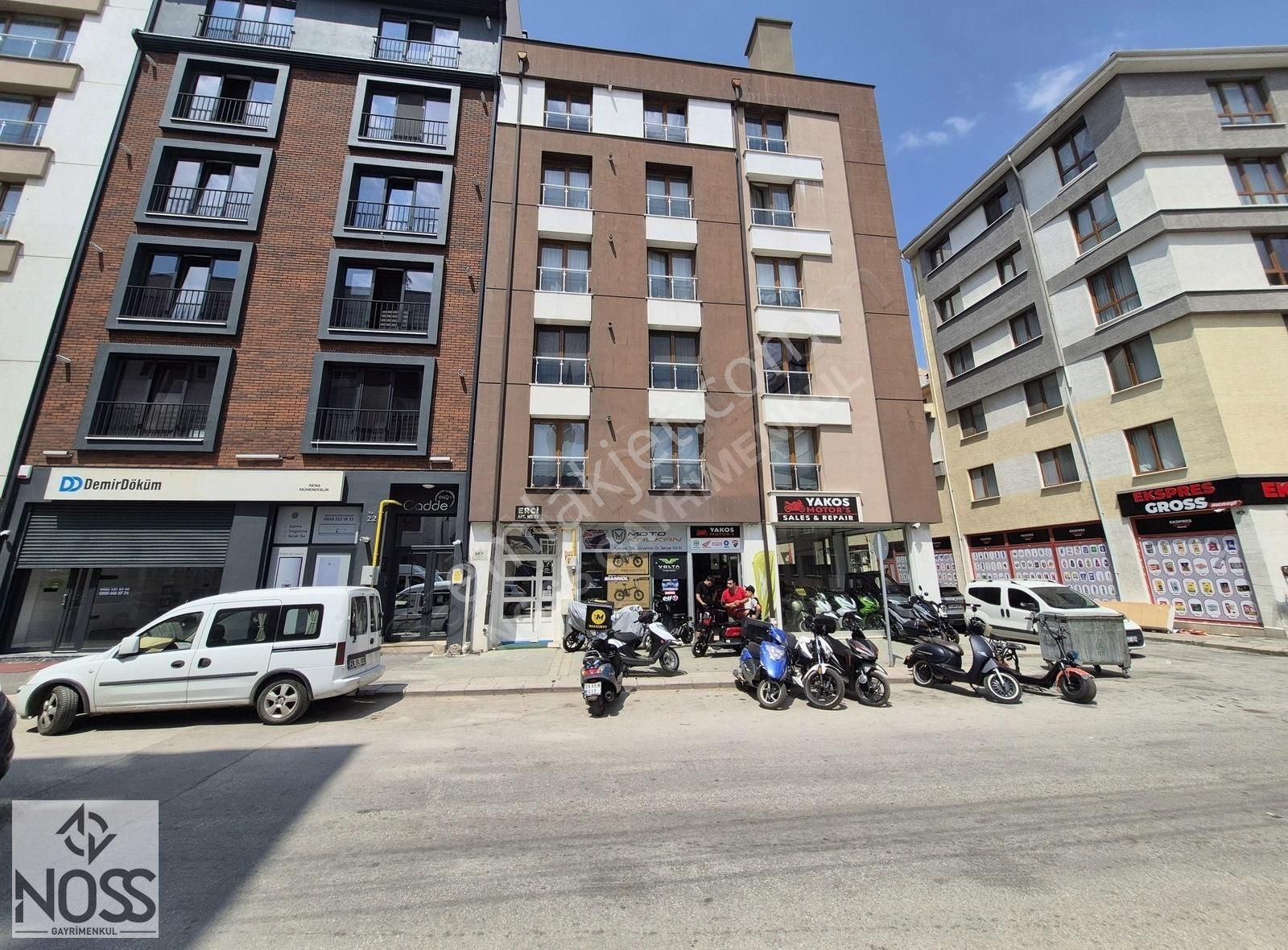 Hacı Seyit Mah.- 2+0- 55m²- Köşe Konumda- Asansörlü