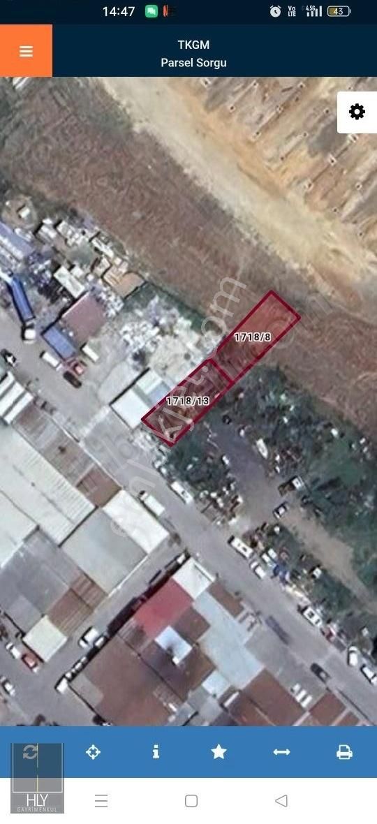 Hly'den Biga Sanayi Sitesinde 2 Parsel Satılık Ticari Arsalar