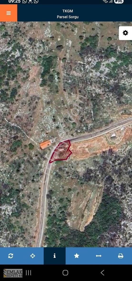 Marmaris Bayır Ana Yola Sıfır 520 M2 Kelepir Fiyatlı Yatırımlık - Görsel 3