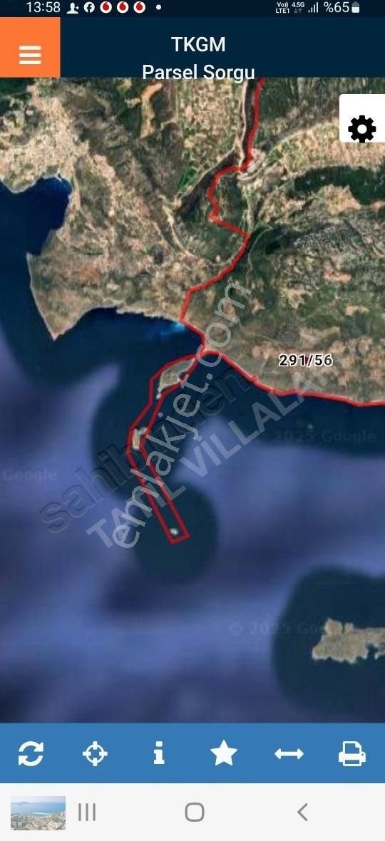 Kaş Sarıbelen Sahilinde 12275m2 Satılık - Görsel 3