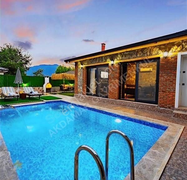 Kayaköy'de İki Villa Tek Fiyat! Havuzlu Manzaralı Doğayla İç İçe - Görsel 5