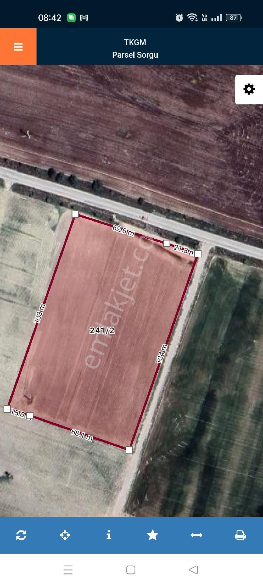 Konya Meram Kavak Ta 11157 Metrekare Tarla - Görsel 2