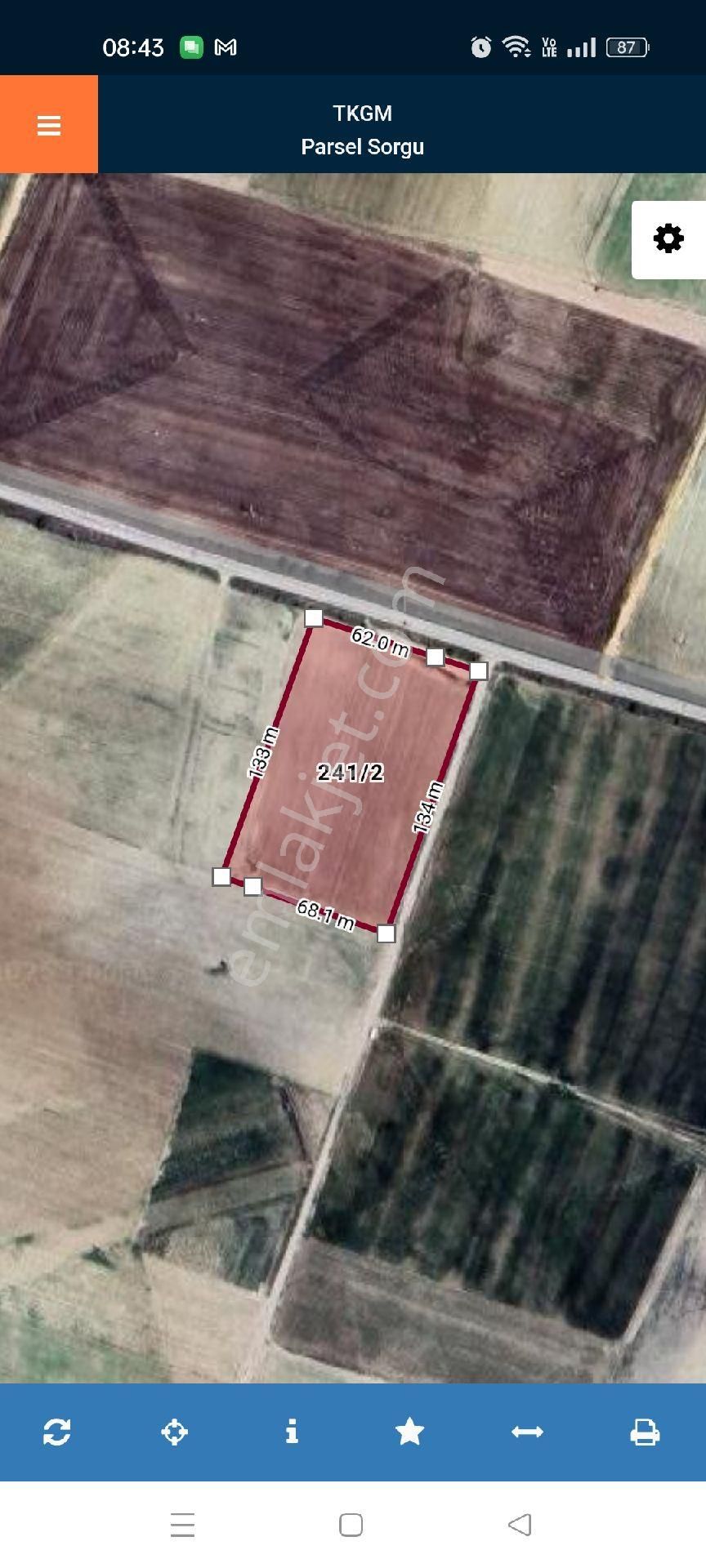 Konya Meram Kavak Ta 11157 Metrekare Tarla - Görsel 3