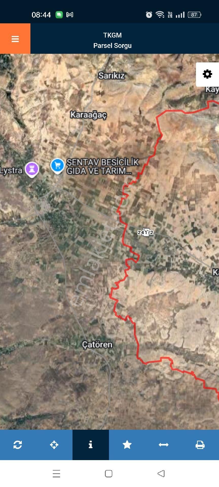 Konya Meram Kavak Ta 11157 Metrekare Tarla - Görsel 5