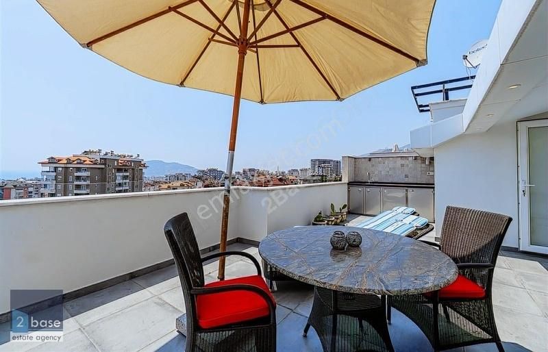 Alanya Cikcillide Deniz Ve Şehir Manzaralı Satılık 3+1 Dubleks - Görsel 4