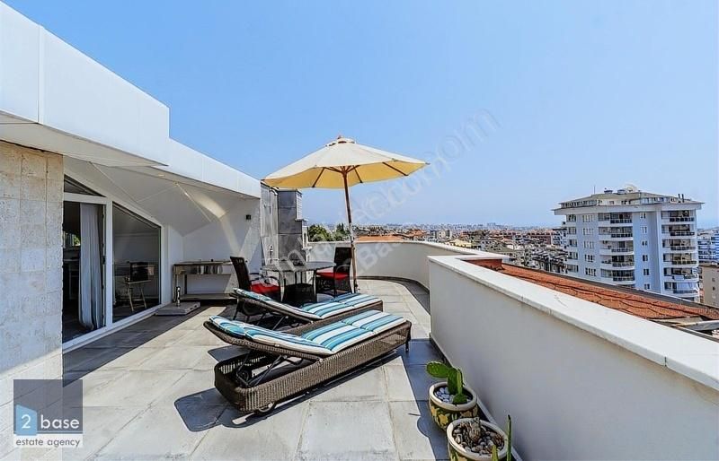 Alanya Cikcillide Deniz Ve Şehir Manzaralı Satılık 3+1 Dubleks - Görsel 28