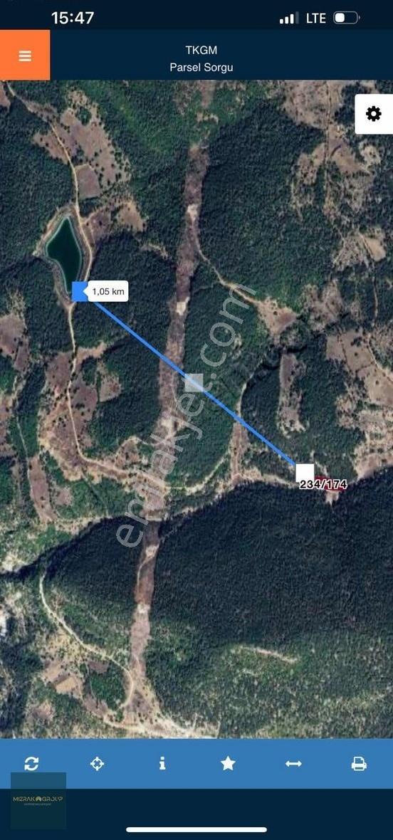 Keles Kocakovacık Yola Cephe Düz Tek Tapu Tarla 3218 M2 - Görsel 7
