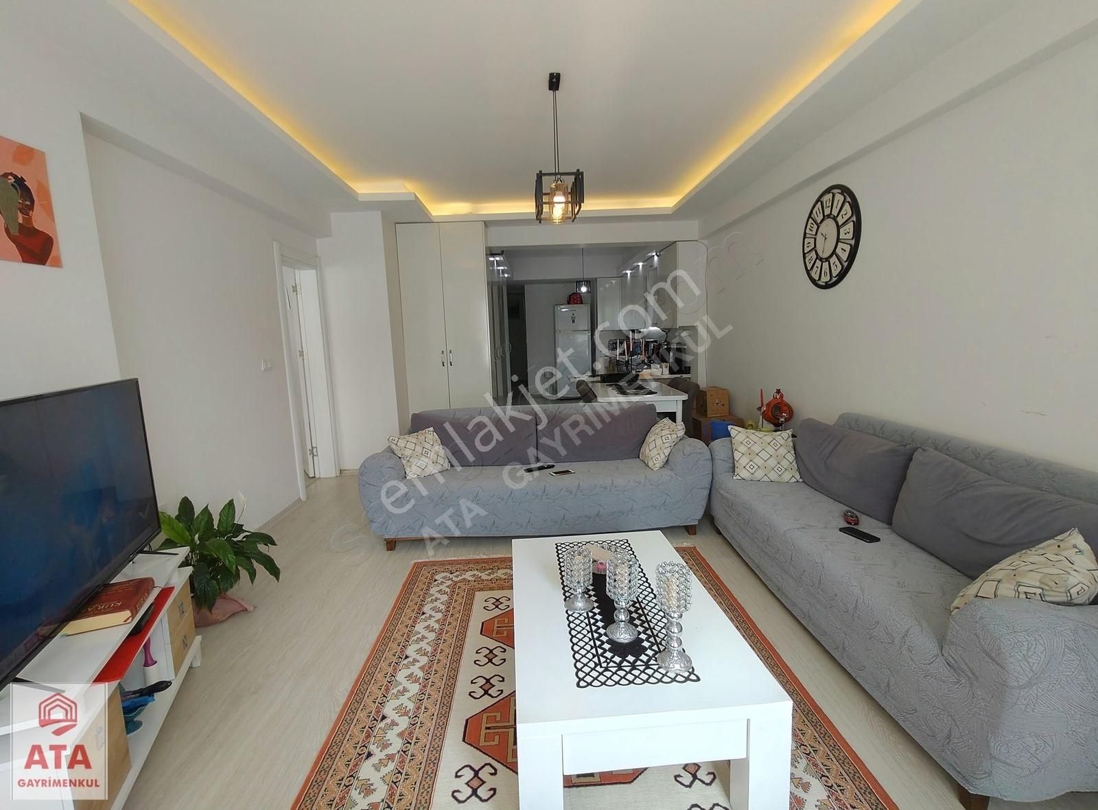 Karataş' Ta Yeni Bina Da 1+1 Satılık Asasörlü Doğalgazlı - Görsel 11