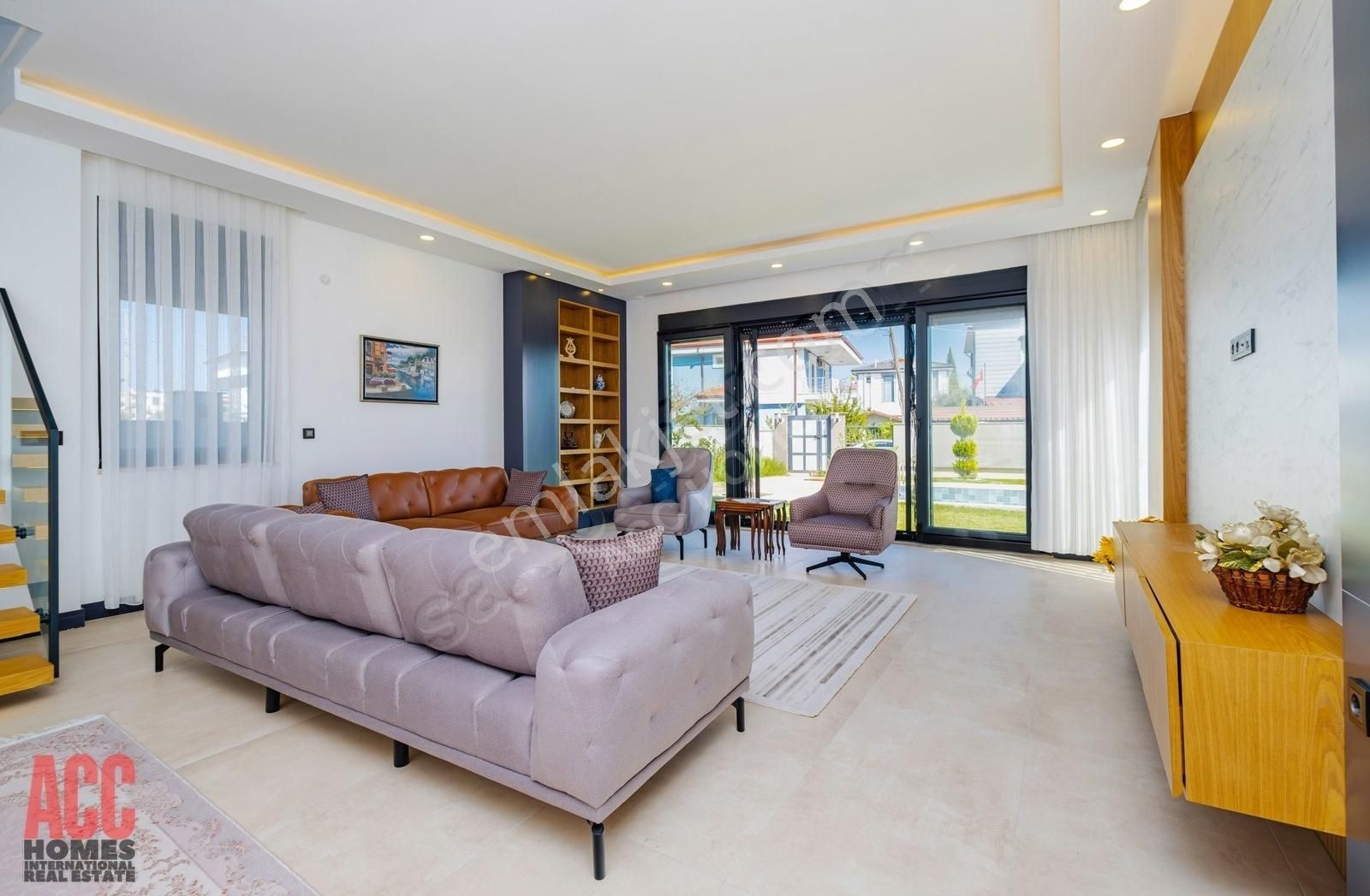 Acc Homes'tan Duacı'da 504 M2 Arsalı Satılık 4+1 Müstakil Villa - Görsel 19