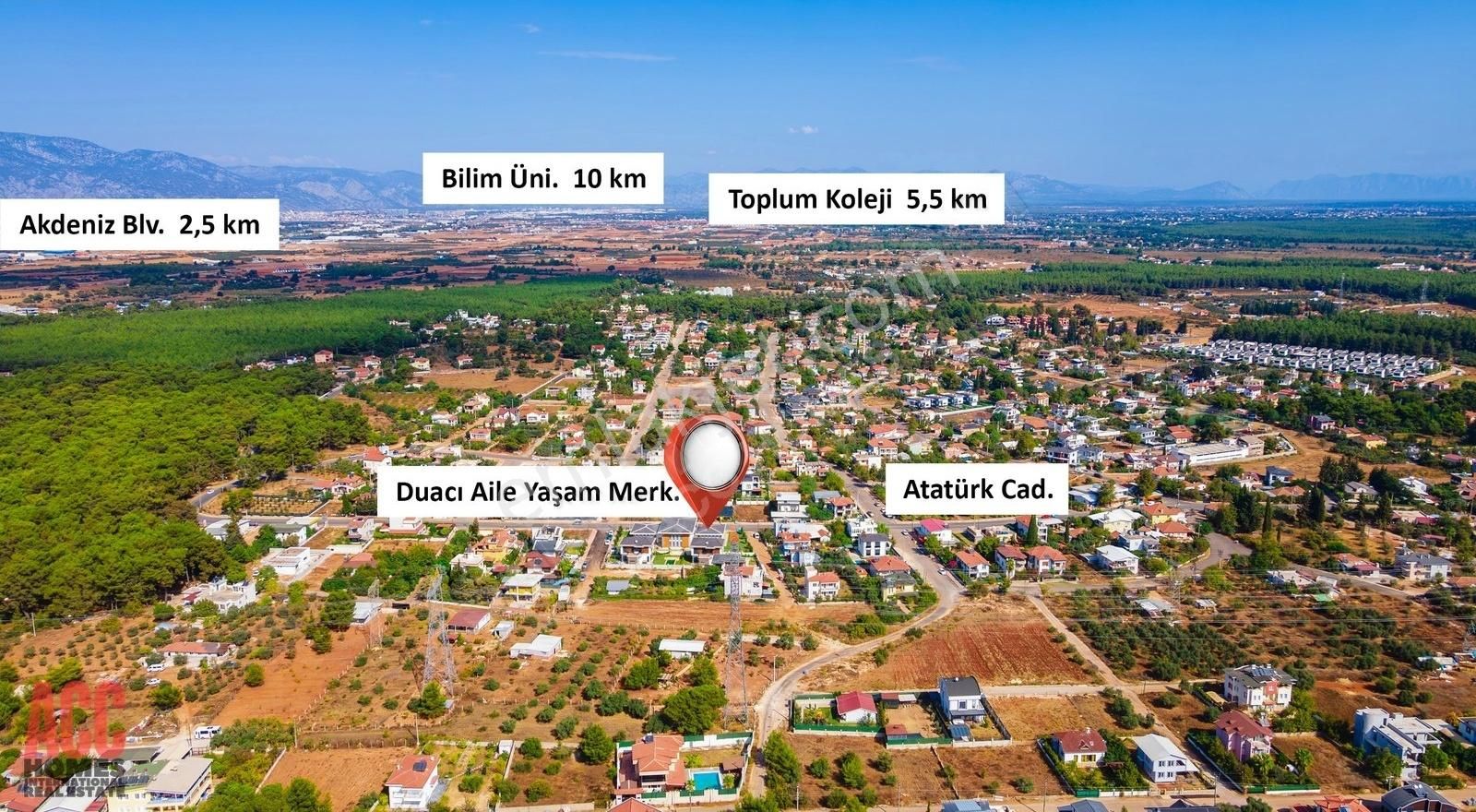 Acc Homes'tan Duacı'da 504 M2 Arsalı Satılık 4+1 Müstakil Villa - Görsel 21