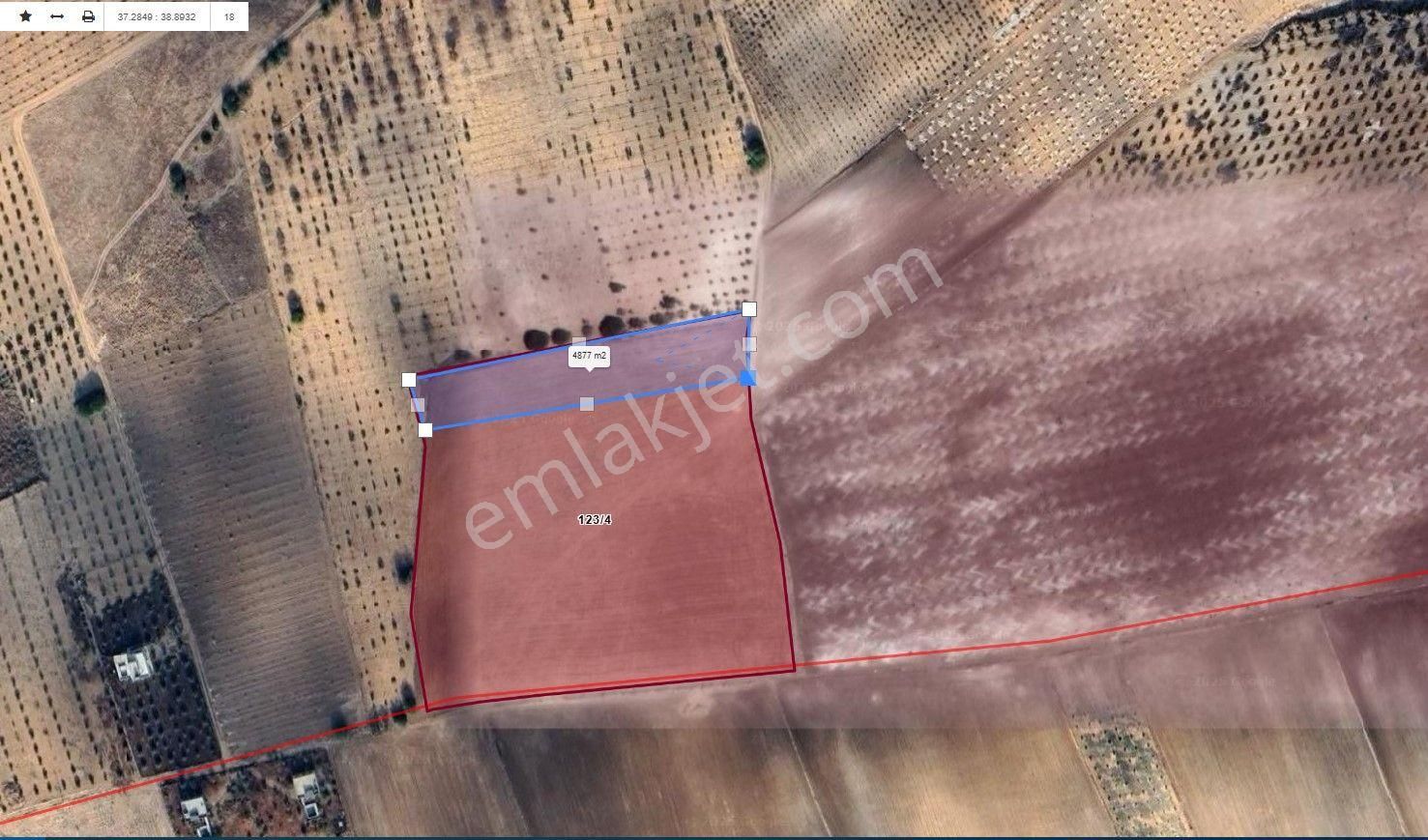 Yaşarsoy Gyo'dan Aşağı İçkara'da 4850 Metre Hisseli Tarla