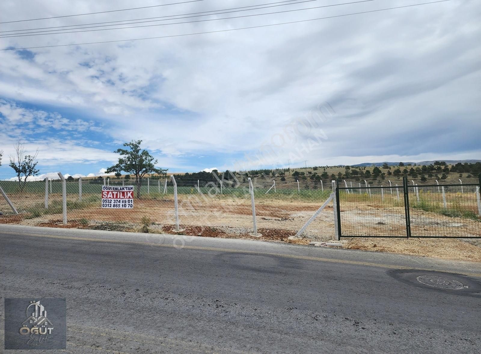 Öğüt. Den Roketsan Yoluna Cephe Etrafı Çevrili Arsalar. - Görsel 9