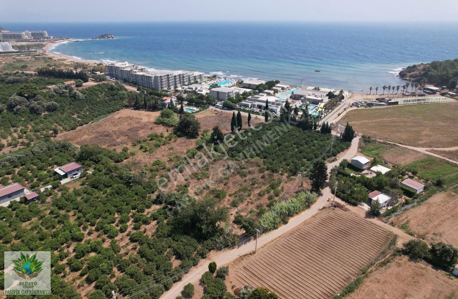 Pasifikten Özderede İmar Sınırında 12670m² Denize 70 Metre Arazi - Görsel 17