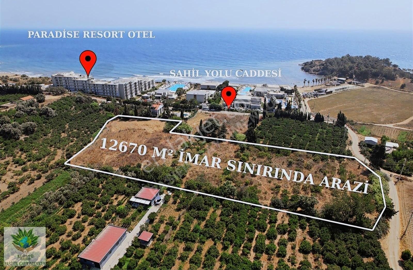 Pasifikten Özderede İmar Sınırında 12670m² Denize 70 Metre Arazi - Görsel 19