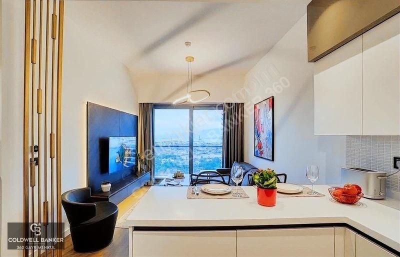 Folkart Vega'da Deniz Manzaralı Full Eşyalı Kiralık 1+1 Daire - Görsel 14