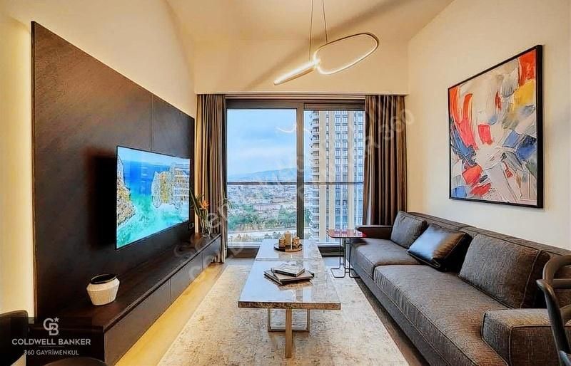 Folkart Vega'da Deniz Manzaralı Full Eşyalı Kiralık 1+1 Daire