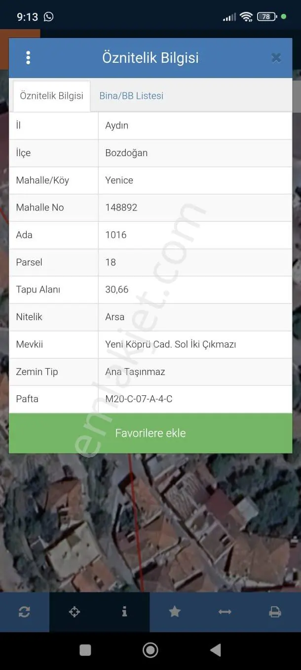 Has Umut Gayrimenkulden Satılık 3 Tapulu Arsa Toplam 180 M2 - Görsel 3