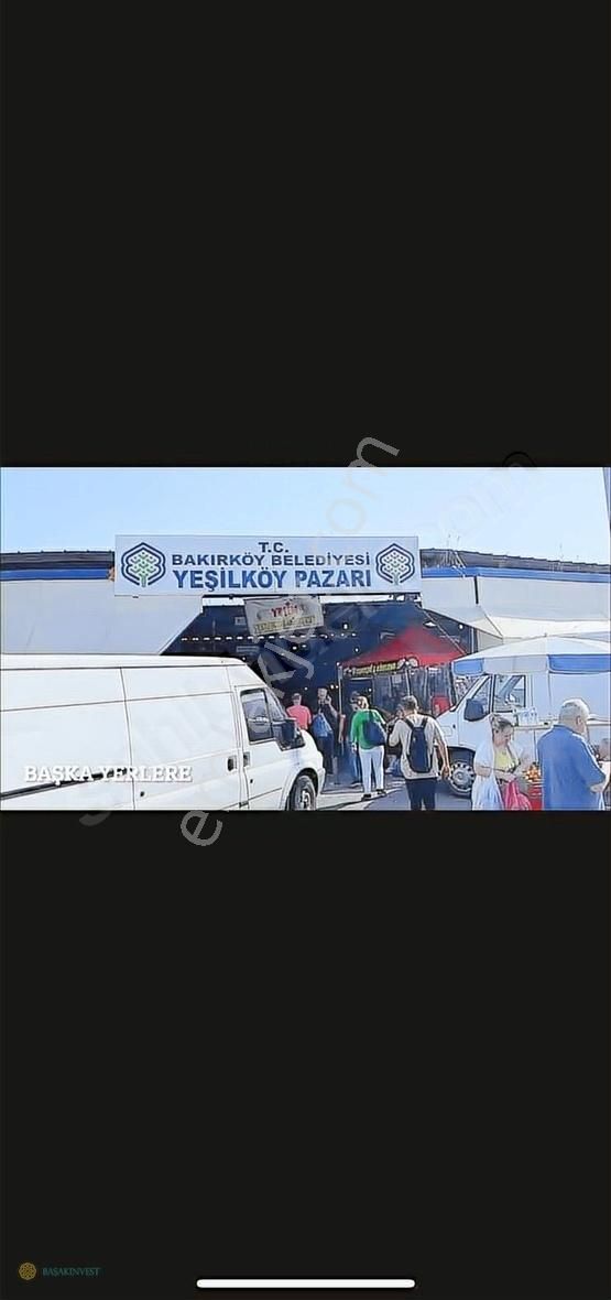 Yeşilköy Sosyete Pazarında 9. Sokakta Satılık 3 Tahta