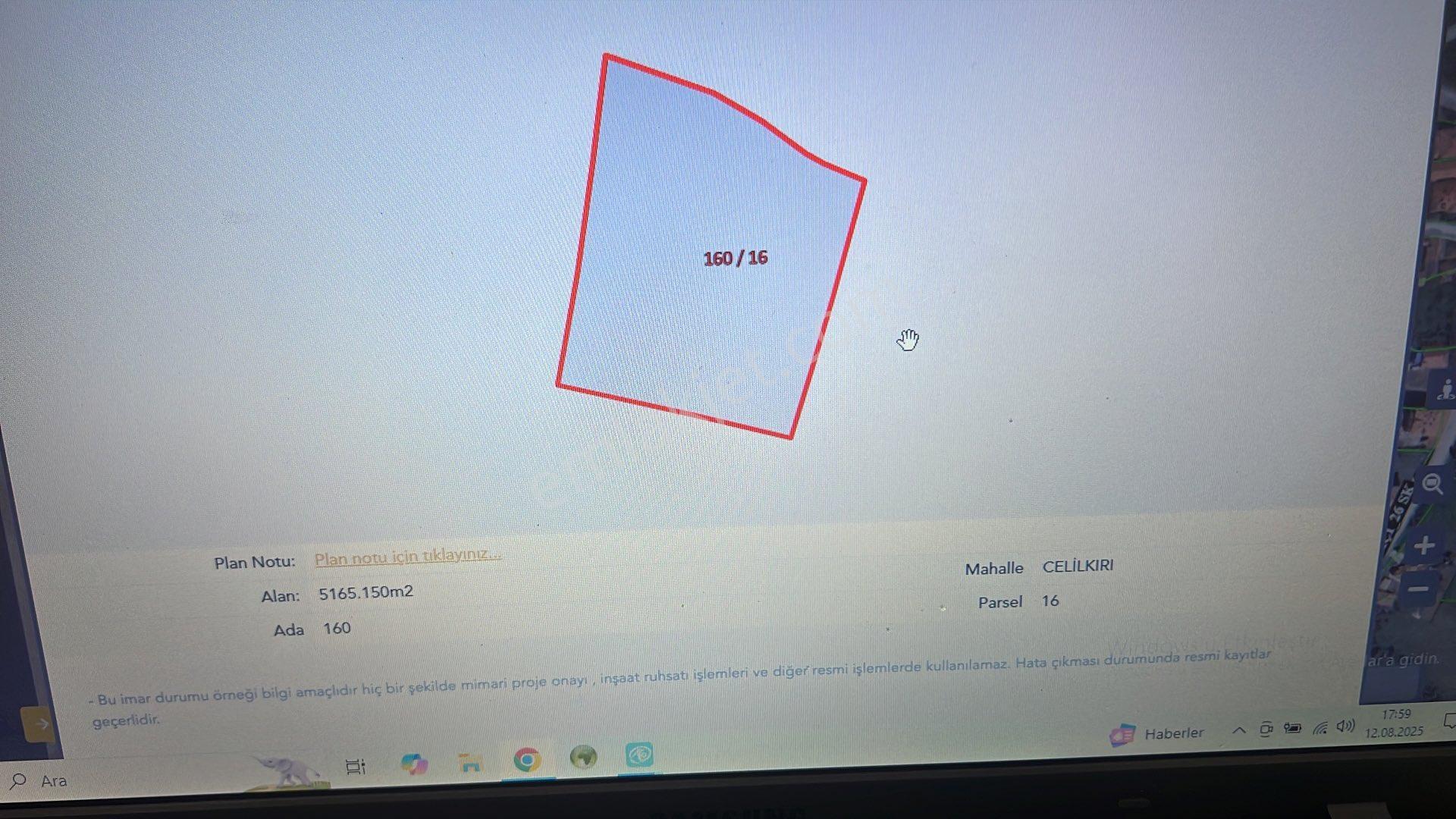 Arkadaş Emlaktan Celilkırı Köyünde Satılık Tarla - Görsel 2
