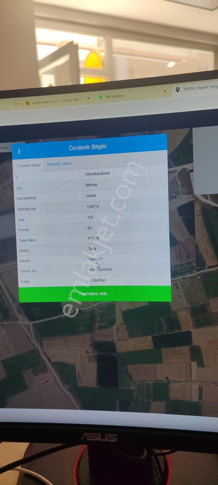 İsmail Köyü Hızlı Tren İstasyonuna Komşu Tek Tapu Bahçe Yatırımı - Görsel 2