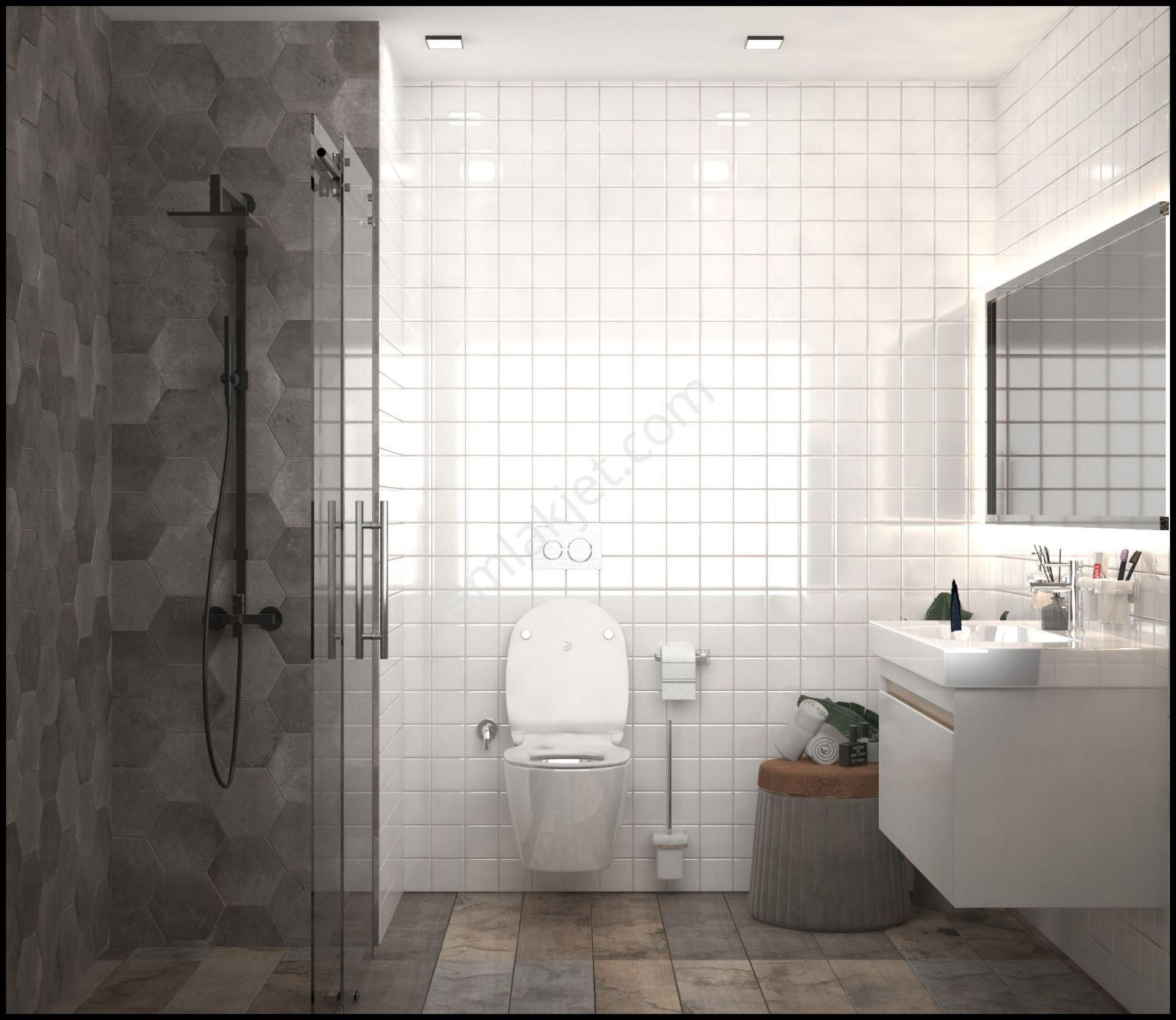 Aslan'dan Tece De Aqua Parklı Site İçi Sıfır 1+1 Satılık Daire - Görsel 15