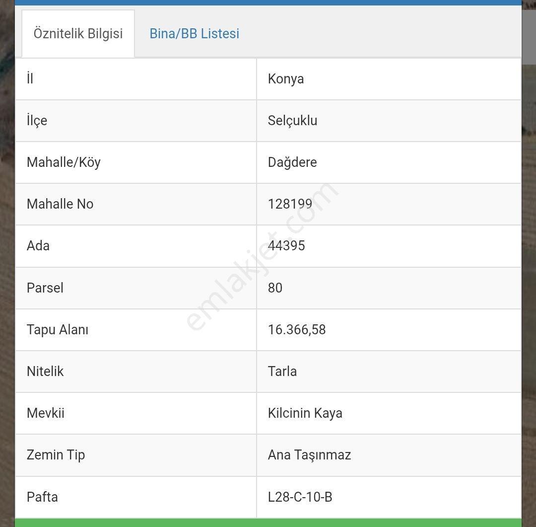 Dağdere Köyünde Satılık 16,366 M² Tarla - Görsel 2