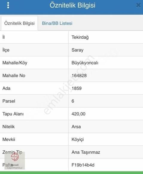 Büyükyoncalıda Köy İçi Fırsattt Arsaaa!!! 4 Kat İmar!