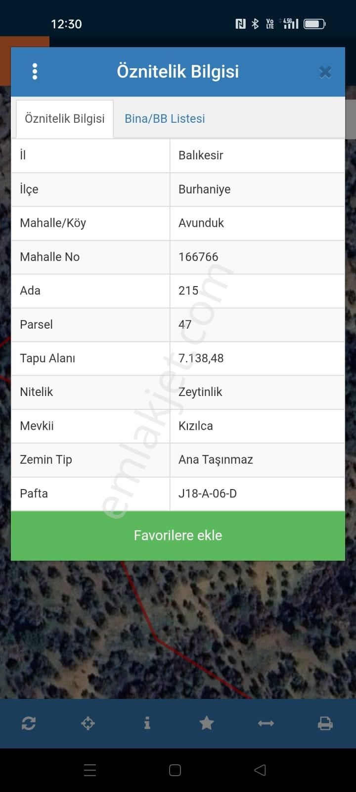 Buse Emlaktan Burhaniye Avunduk Mahallesinde Yatırımlık Zeytinlik - Görsel 5