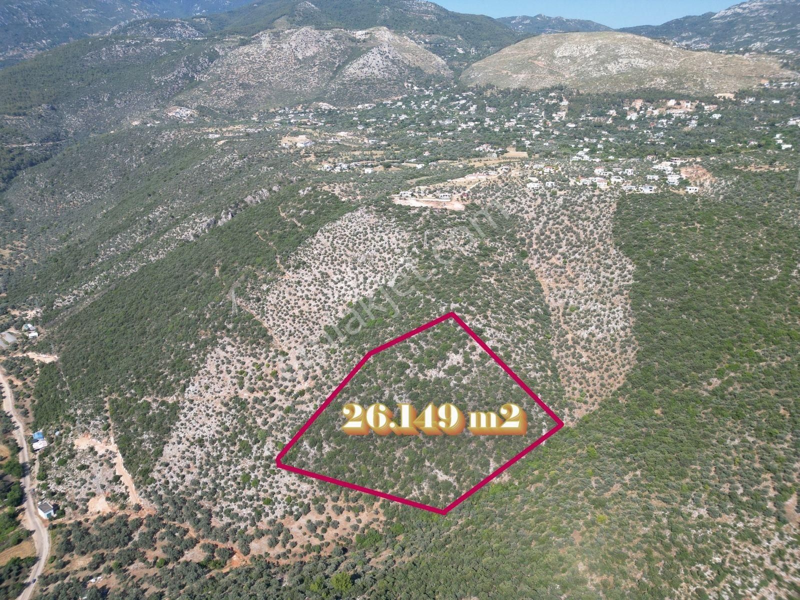 Cb Giz'den Kaş Üzümlü'de Satılık Yatırımlık Arazi