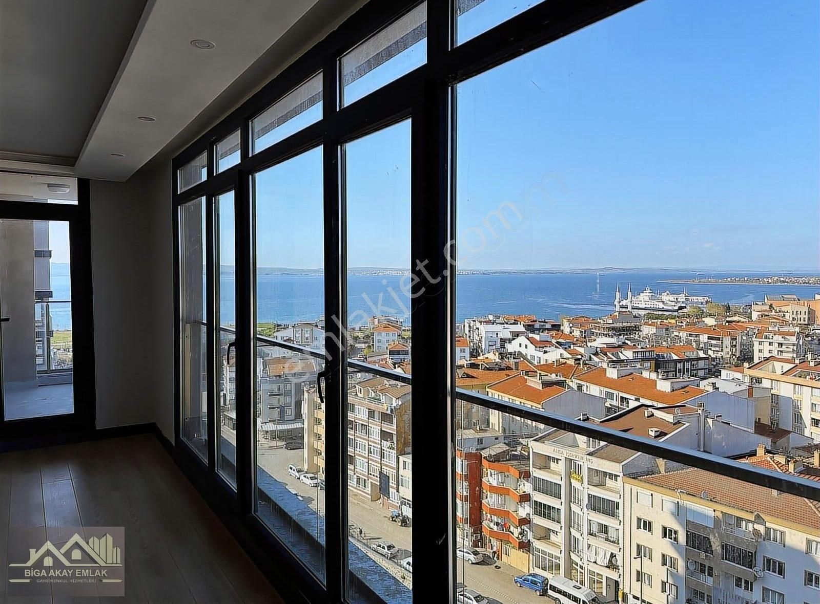 Çanakkale Lapseki Merkez Boğaz Deniz Manzaralı 3+1 Satılık Daire - Görsel 2