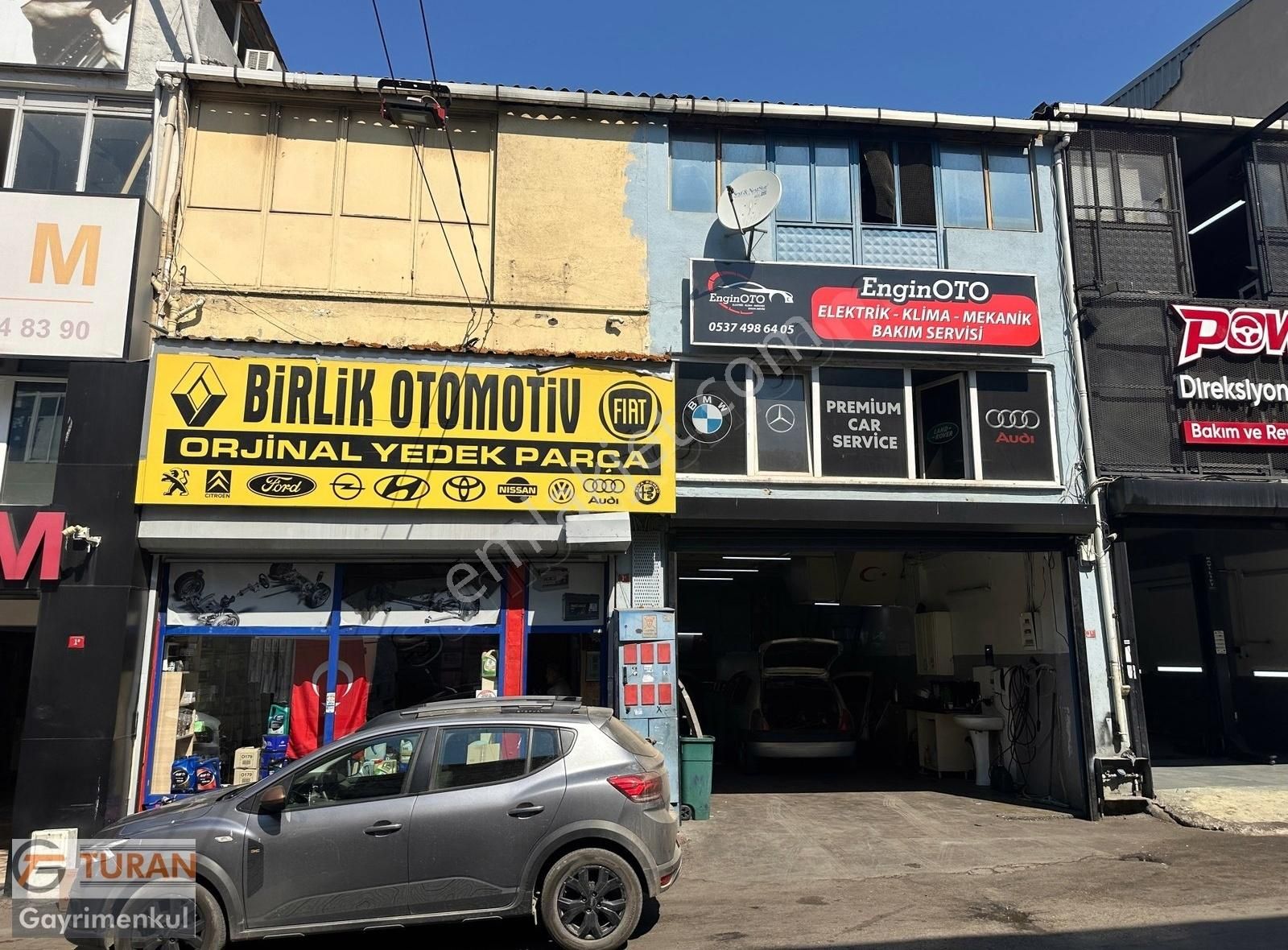 Turan'dan Pendik Sanayide 195 M2 3 Katlı Satılık Dükkan