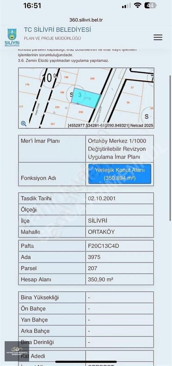 Silivri Ortaköy Cadde Cephe 2 Katlı Müstakil Ev