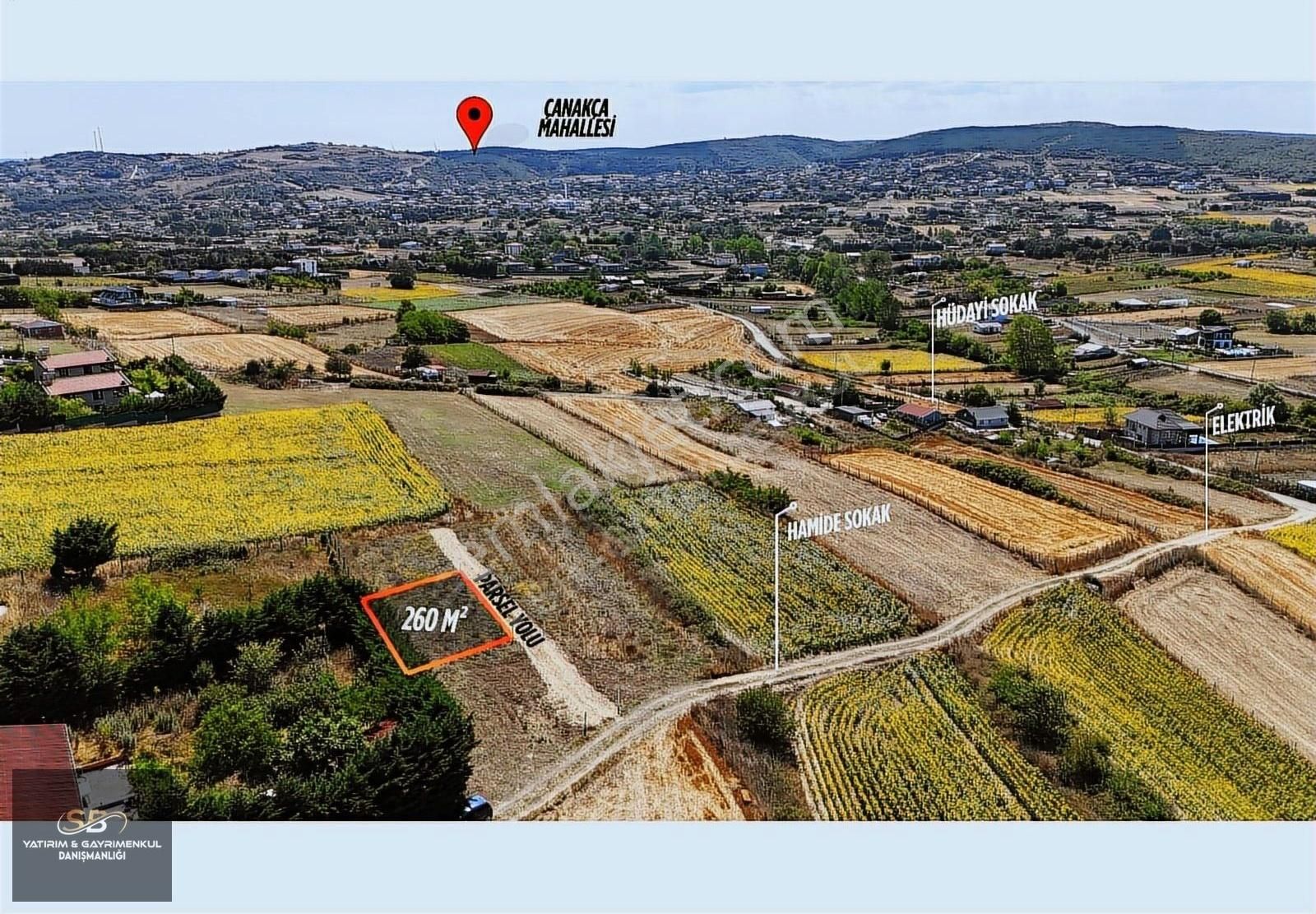 Çatalca Çanakça Da Tepe Konumda 260 M² Arsa - Görsel 3