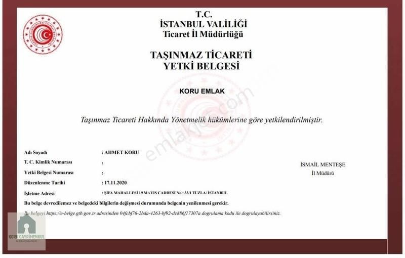 Koru Emlak'tan Kiralık 4+1 Daire Şifa Mah. Piyade Yoluna Yakın