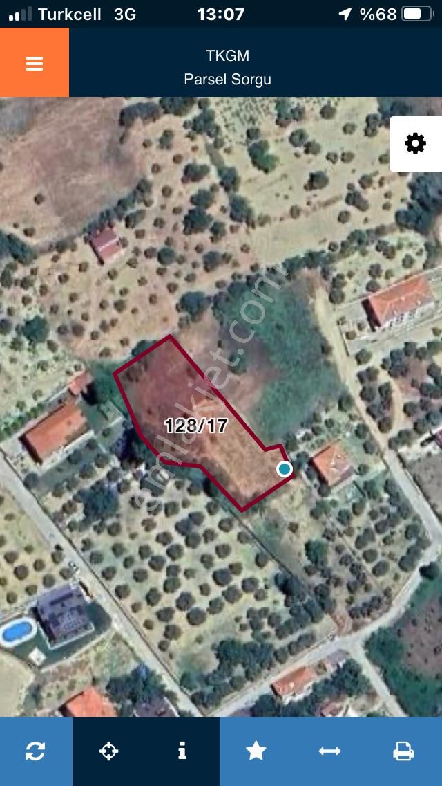 Şarköy De Işık Emlaktan Yukarıkalamış Mah De 1450 M2 0/75 İmarlı Arsa - Görsel 17