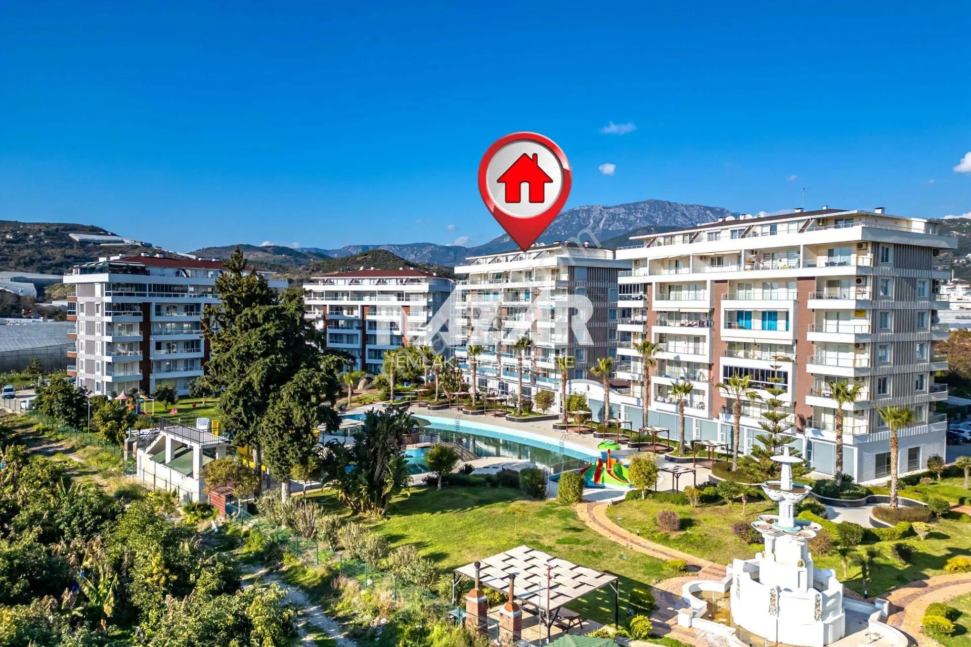 Alanya Demirtaş’ta Satılık 2+1 Manzaralı Daire – Fortuna Resort - Görsel 3