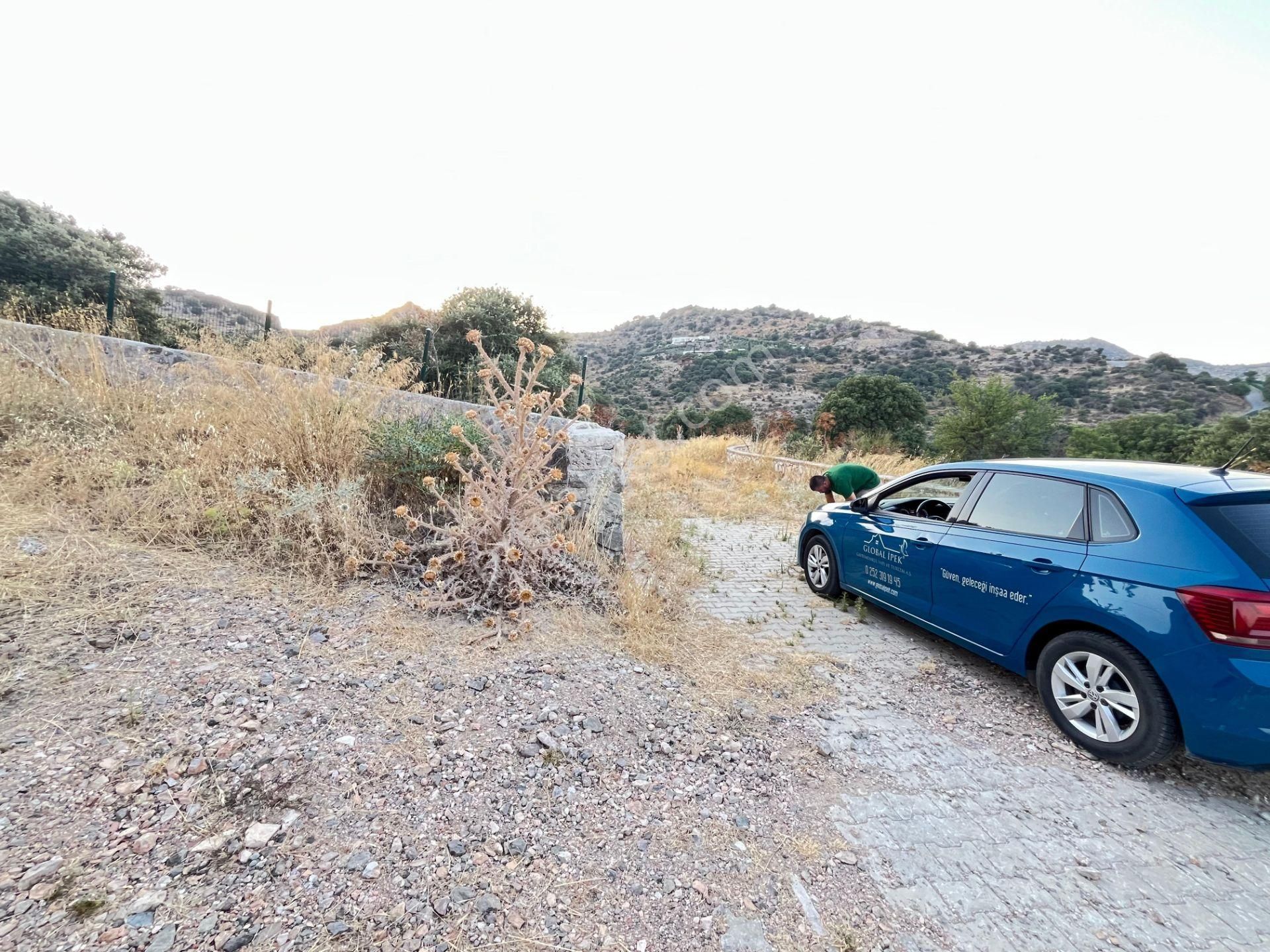 Bodrum Yahşi'de Deniz Manzaralı Malikaneler Bölgesinde Tarla - Görsel 8