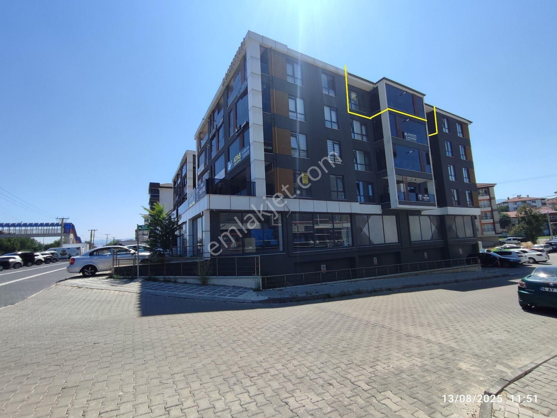 Bolu Adliye Karşısı Adalet Plaza'da Son Kat 2+1 Kiralık Ofis