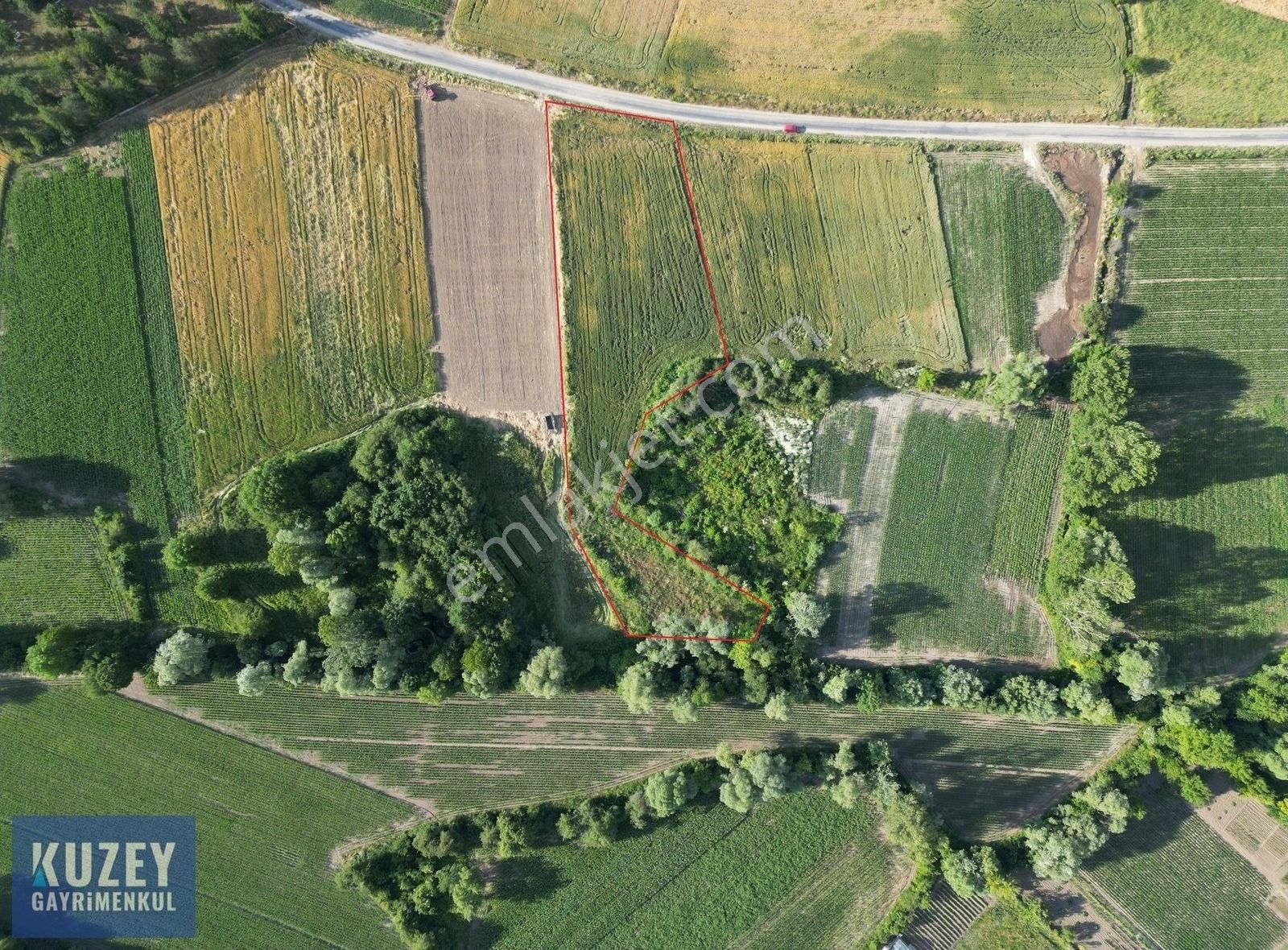 Bolu Yeniakçakavak Yolu Mevcut Satılık Arazi