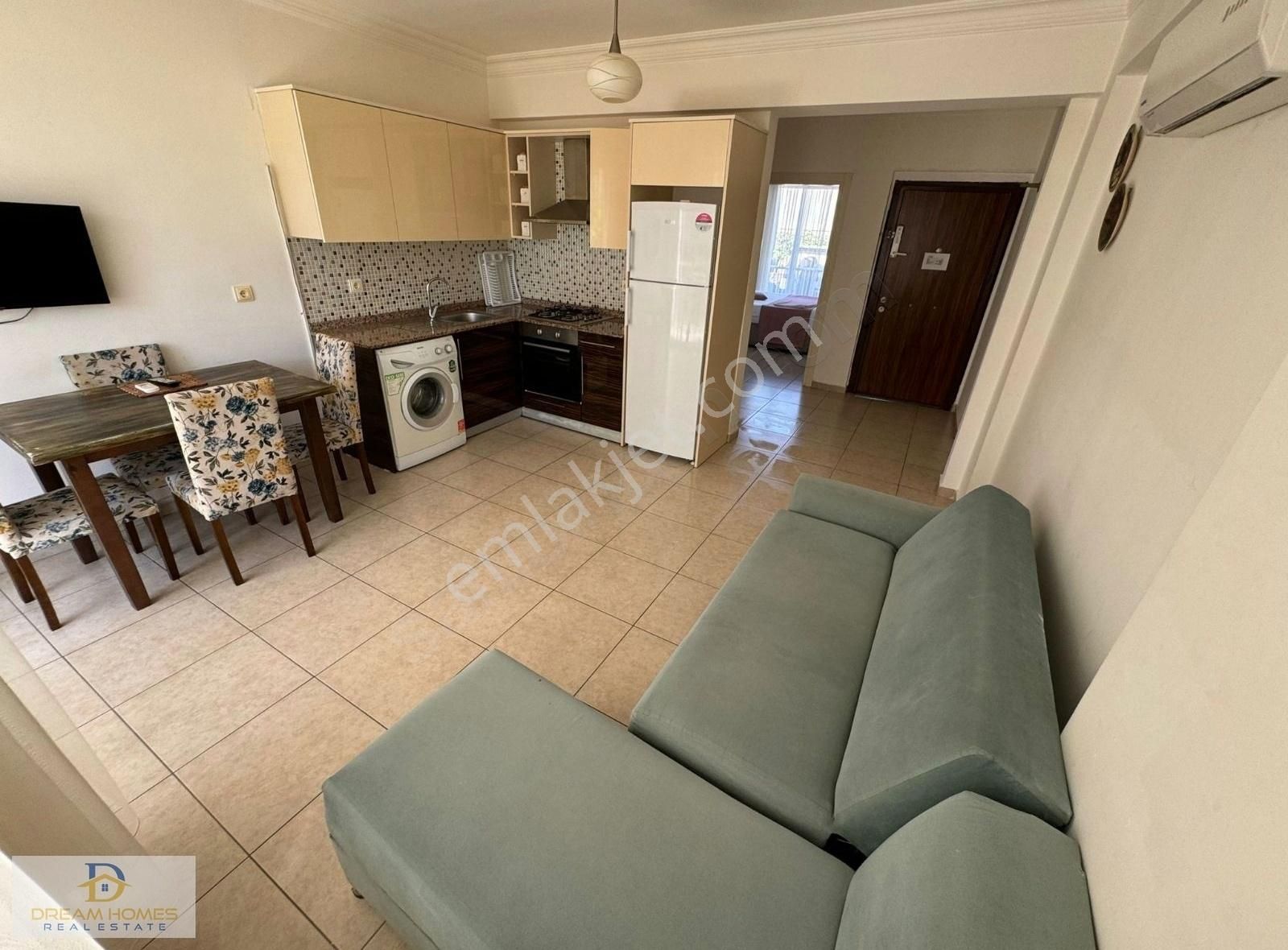 Çalış Plajına 200 Mt, Site İçerisinde 1 +1 Eşyalı Daire - Görsel 12